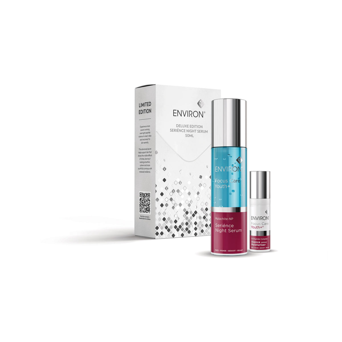 ENVIRON - Focus Care Youth+ Seriénce Night Serum - Deluxe Edition - Limited Edition