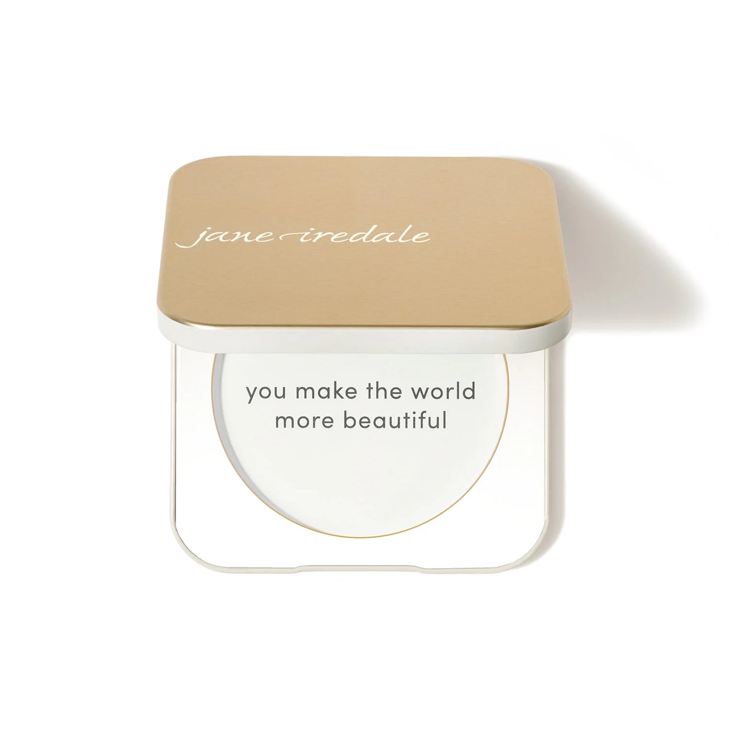 jane iredale - Puderdose leer - Dusty Gold