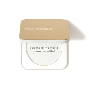 jane iredale Puderdose leer – Dusty Gold – Nachfüllbare Kompaktdose