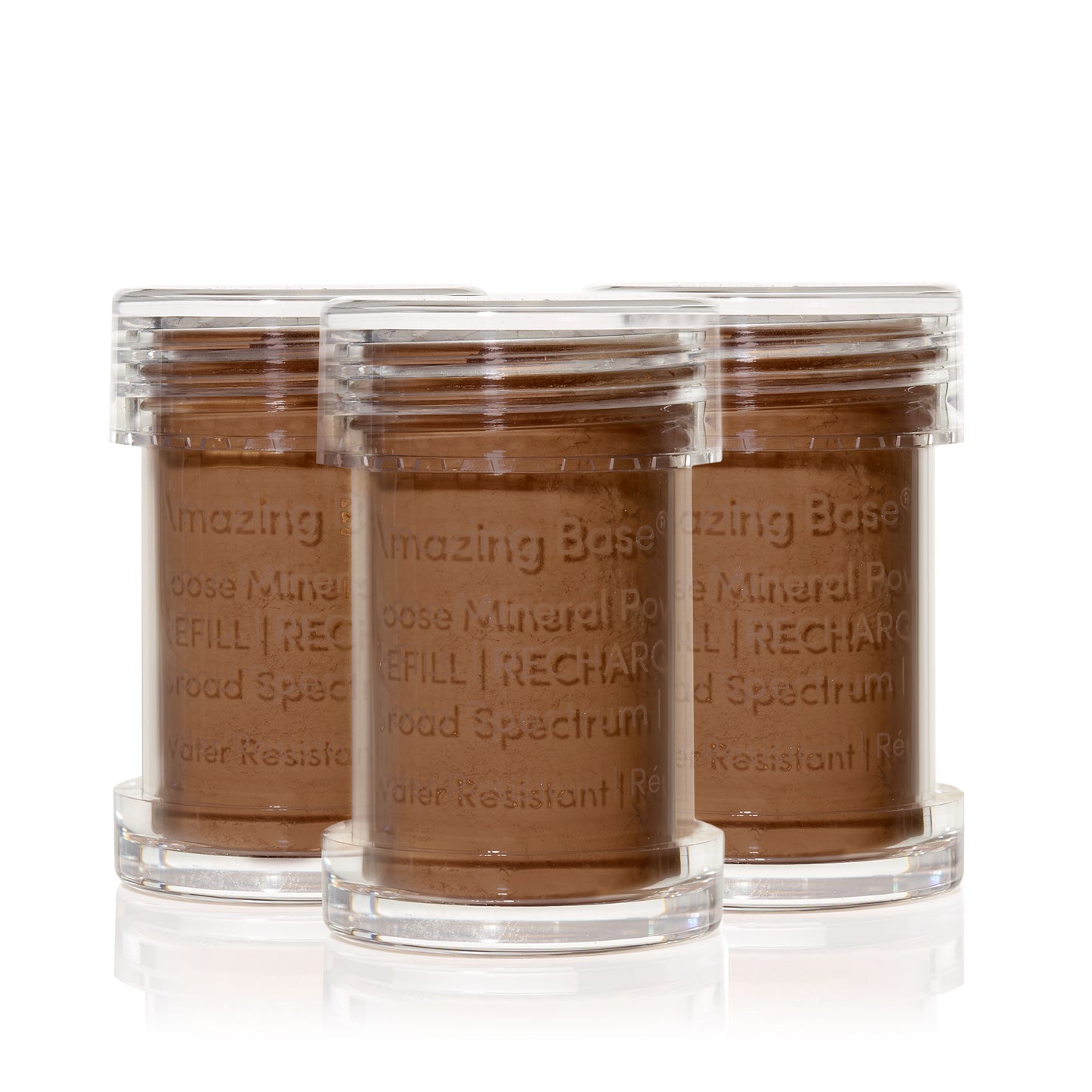 jane iredale - Amazing Base Refillable Brush - Mahogany - 3 refills