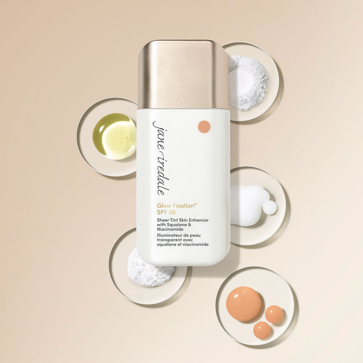 jane iredale - Glow Fixation SPF 30 Sheer Tint Skin Enhancer - Light Medium to Medium