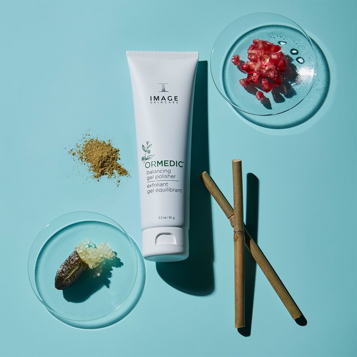 Gel-Peeling mit natürlichen Inhaltsstoffen